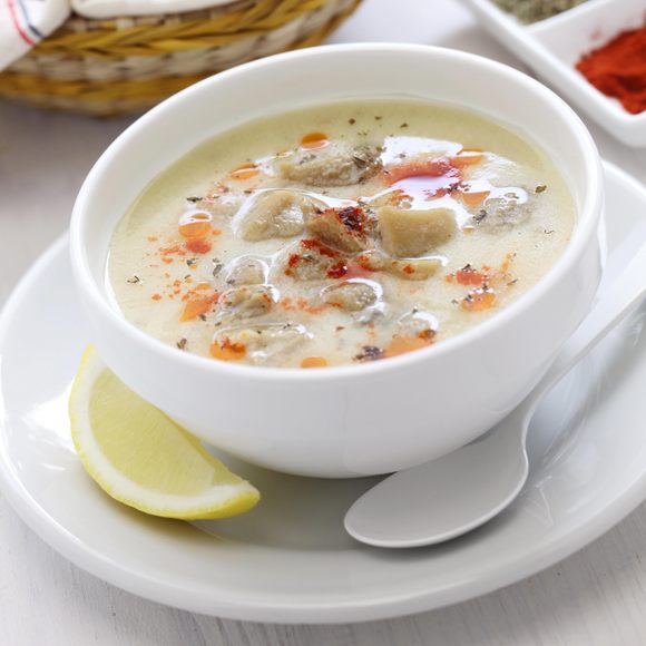 Turkish İşkembe Çorbası (Tripe Soup)