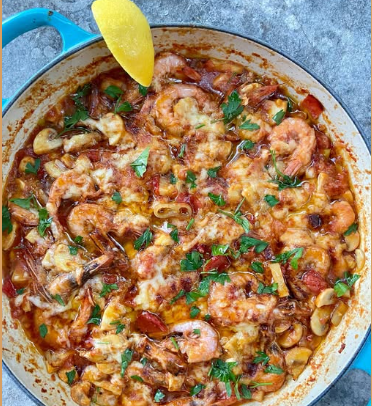 Turkish Karides Güveç (Shrimp Casserole)