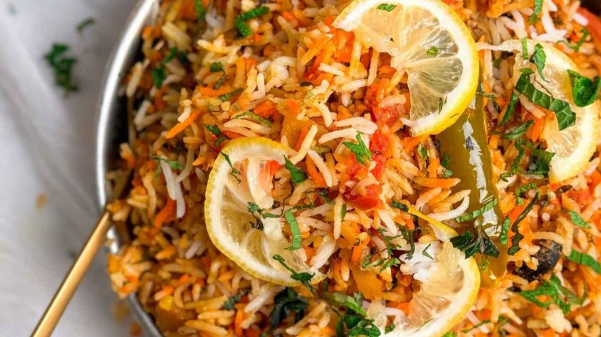 Pakistani Vegetable Biryani