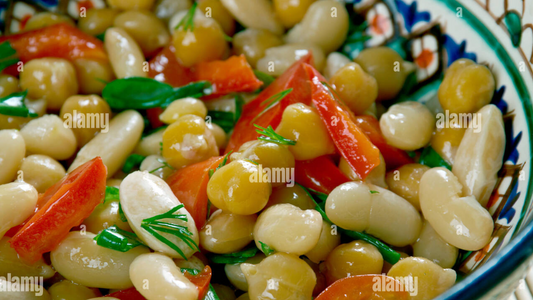 Pakistani Mixed Bean Salad
