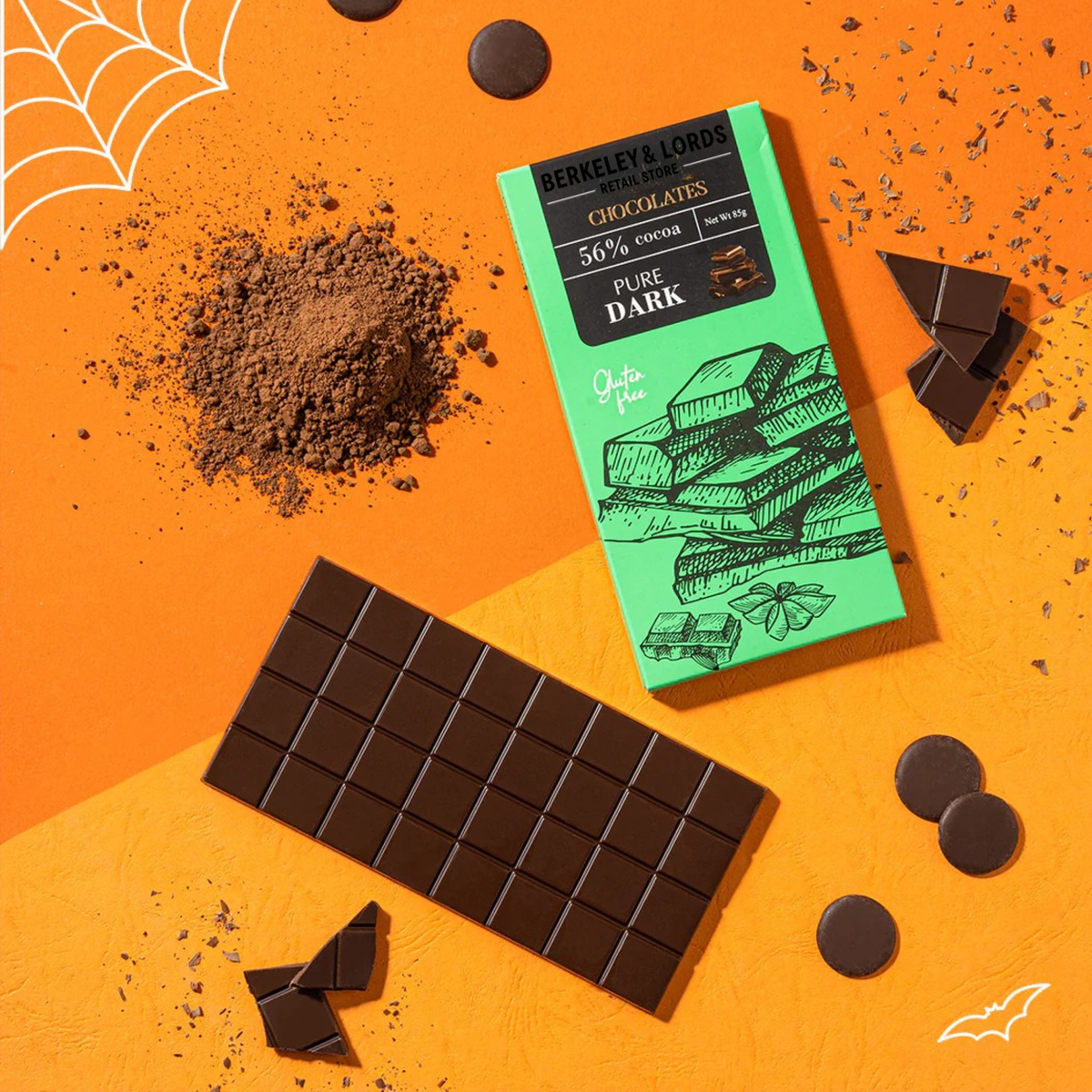 Pure Dark Chocolate Bar