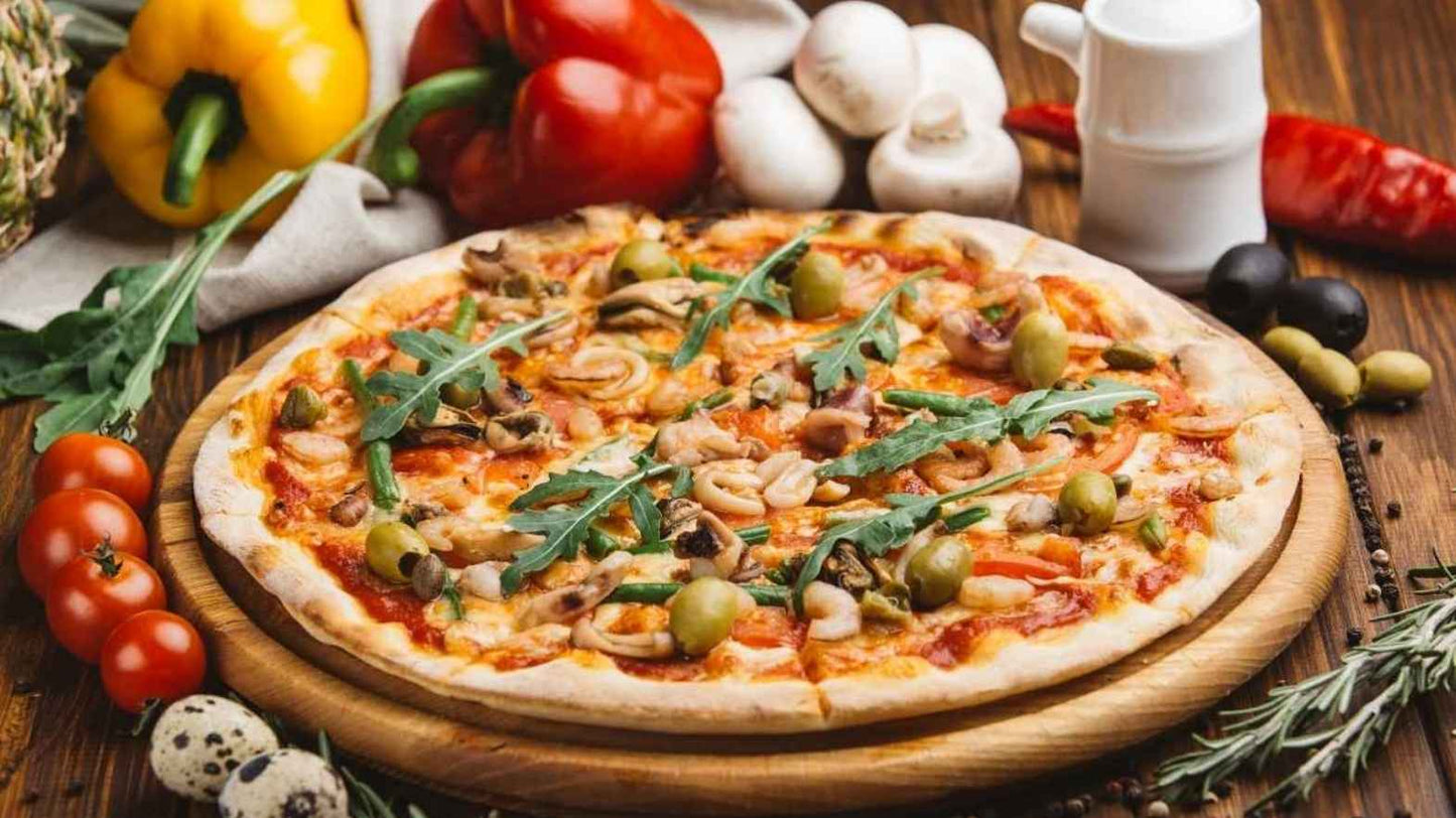 Italian Seafood Pizza