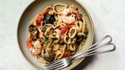 Italian Penne Arabiata Sea Food