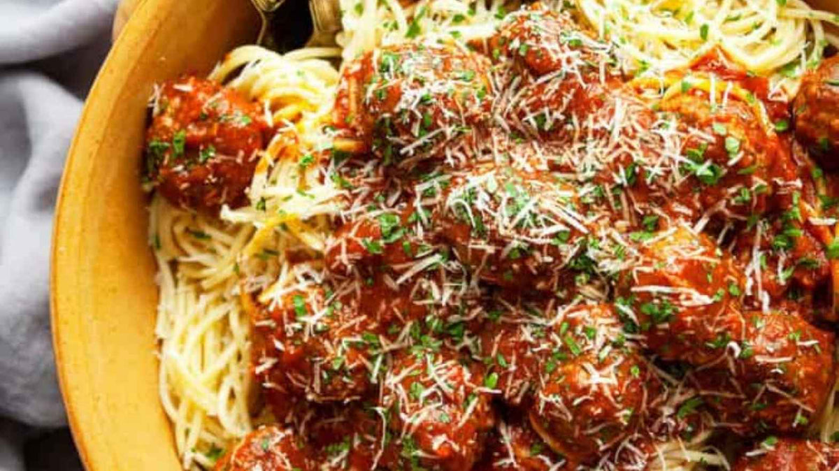 Italian Spaghetti and Meatballs