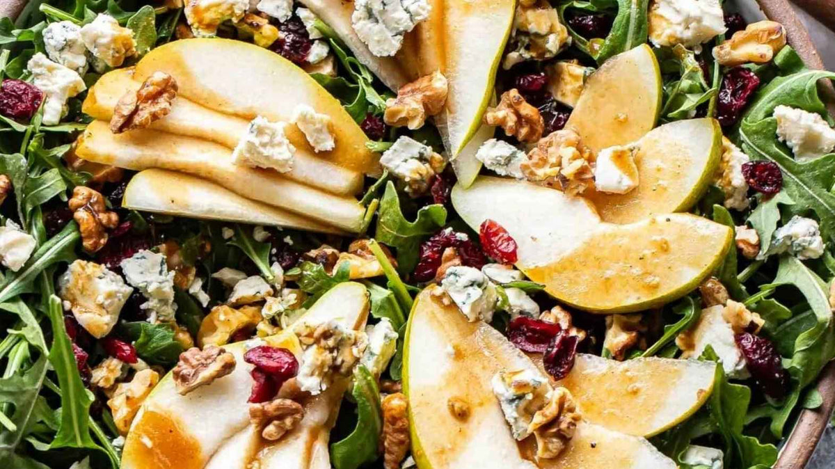 American Pear, Blue Cheese & Walnut Salad
