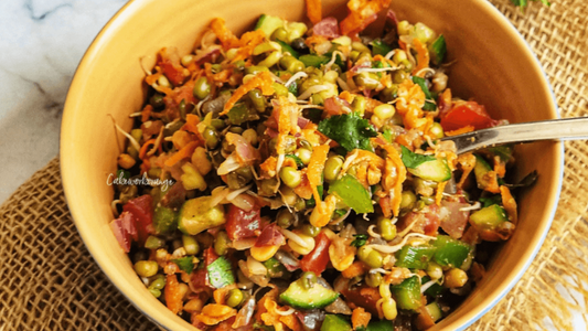 Indian Sprouts Salad