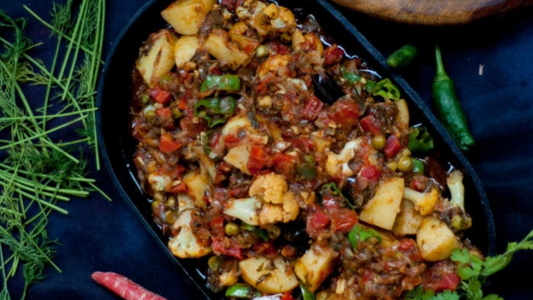 Pakistani Mix Vegetable Salad