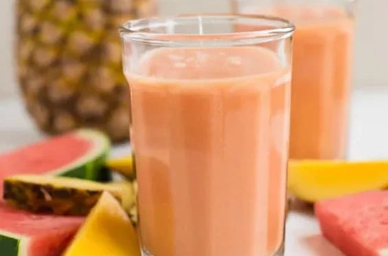 Watermelon, Pineapple, & Mango Juice