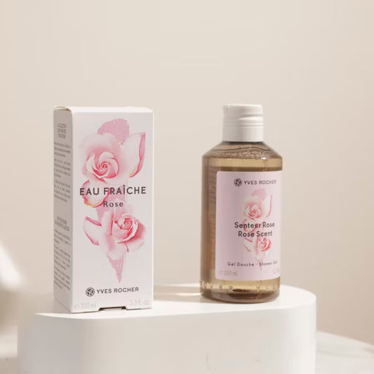 Yves Rocher Rose Gift Set | Charming Pink Roses Bouquet