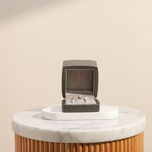 Zayan Lapis Lazuli Silver Cufflinks Set