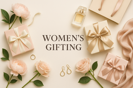 create a banner image for women's gifting