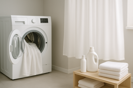 Curtain Shower laundry 