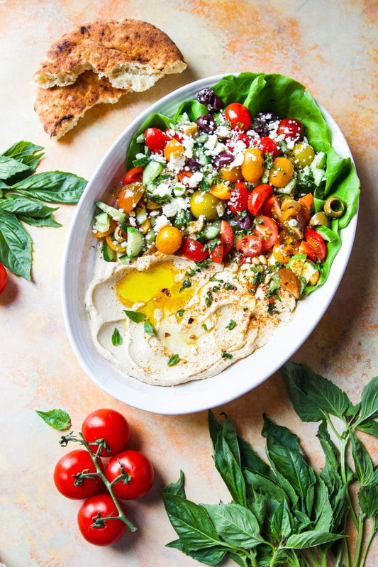 Arabic Hummus Salad