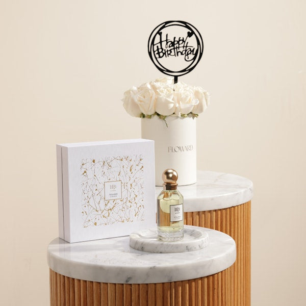 Lootah Yoland Unisex Perfume | Happy Birthday Flowers Box
