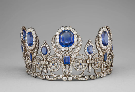 Sapphire Crown Jewel: Royal Elegance Tiara