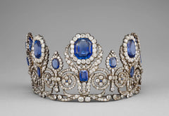 Sapphire Crown Jewel: Royal Elegance Tiara