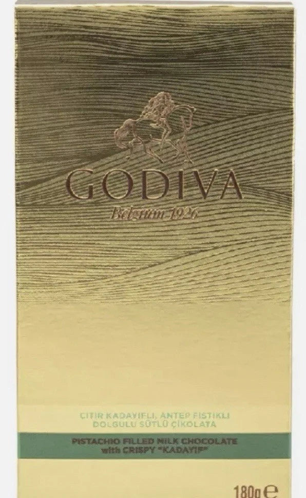 Godiva Dubai Chocolate The Most Awaited Flavour Viral Kadayif Pistachio NEW 180g