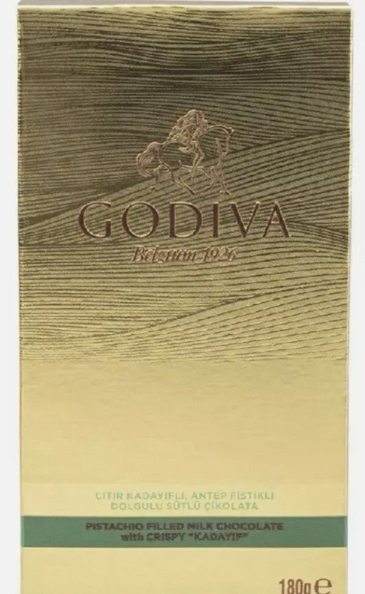 Godiva Dubai Chocolate The Most Awaited Flavour Viral Kadayif Pistachio NEW 180g