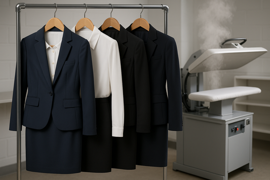 Staff uniforms Ladies Item Laundry Steam Press 