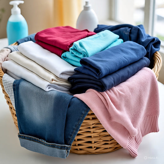 Mixed Wash & Fold (30 pcs – machine wash + tumble dry)